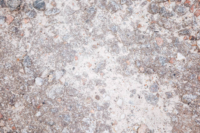 砂石纹理背景许多小石头的地面石头瓦砾背景