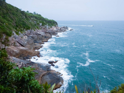 美丽的热带海滩，巴西的孟买