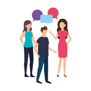 小组合作卡通图片