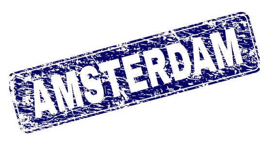 格朗格阿姆斯特丹框架圆角矩形邮票