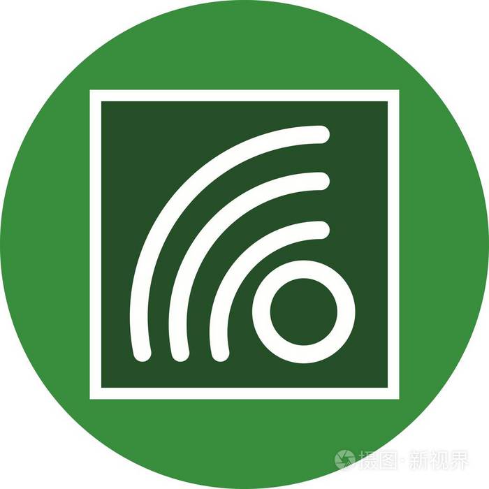 矢量通用图标在时尚外观