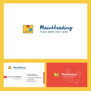  Front and Back Busienss Card Template. Vector Creative Design