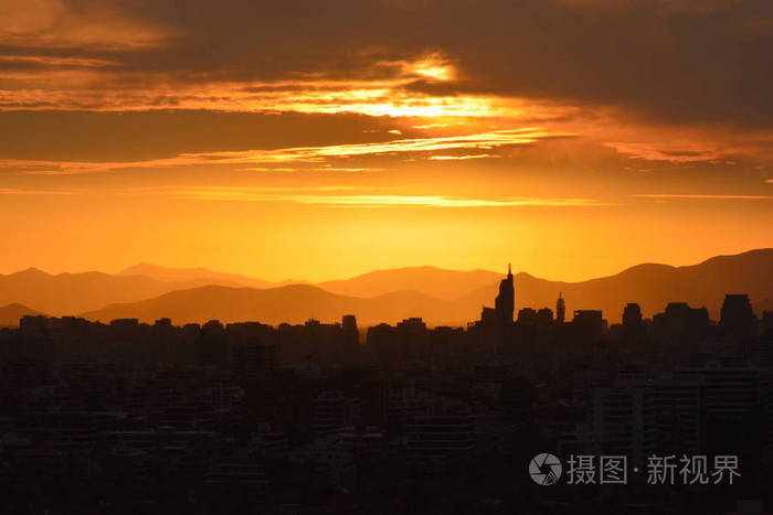 晚霞和风景