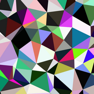 抽象背景多色几何极化.照片