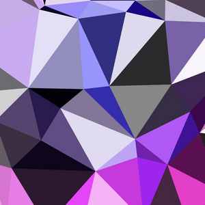 抽象背景poligonal无缝三角色图案..