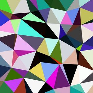 抽象背景多色几何极化.照片