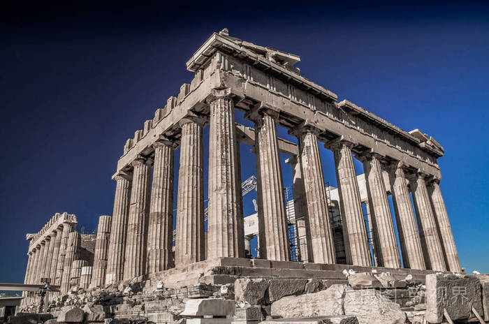 古希腊的标志性建筑图片
