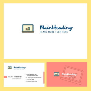  Front and Back Business Card Template. Vector Creative Design