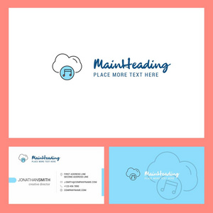  Front and Back Business Card Template. Vector Creative Design