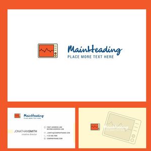  Front and Back Business Card Template. Vector Creative Design