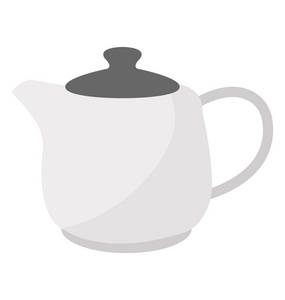 茶壶平面图标设计图片