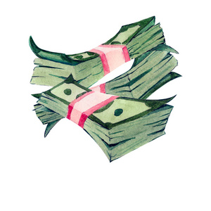 美元一包图片-美元一包素材-美元一包插画-摄图新视界