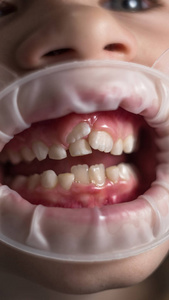 s baby teeth shark teeth. Little girl39