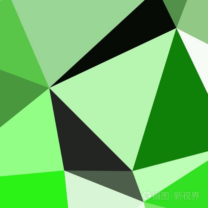 抽象背景多色几何极化