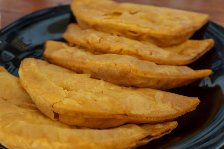 典型的食物来自尼加拉瓜Fritanga