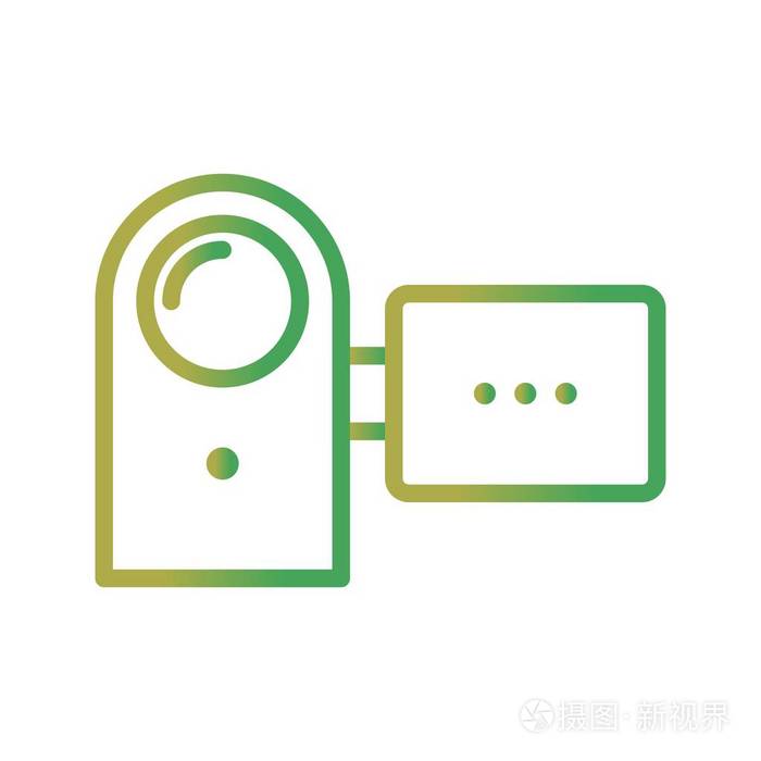 方便的凸轮矢量图标标志图标矢量插图的个人和商业用途