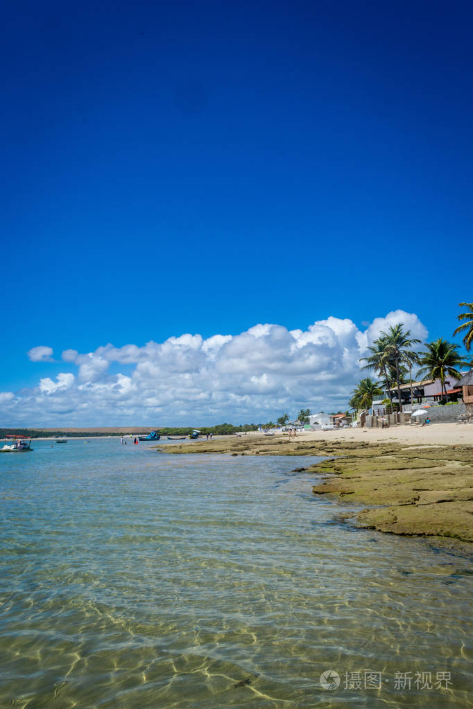 巴西海滩,普拉亚,弗朗西丝,马雷查尔,除臭,阿拉戈斯州