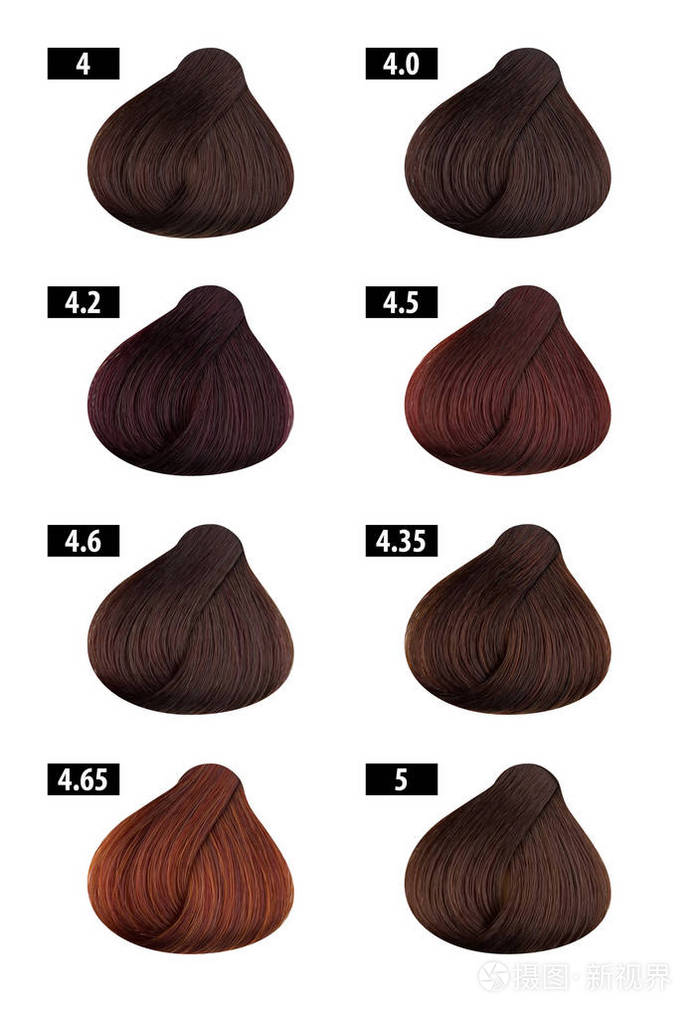 染发颜色图表颜色2
