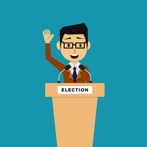 政治演说家图片-政治演说家素材-政治演说家插画-摄图新视界