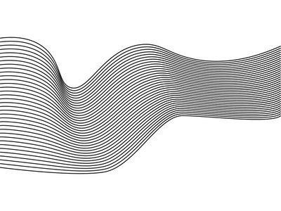 波浪线线条图片