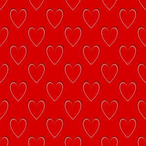s Day. Seamless vector illustration background. Decorative heart