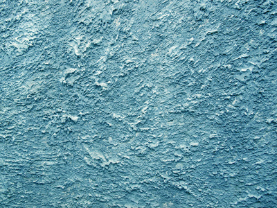 蓝色水泥墙背景