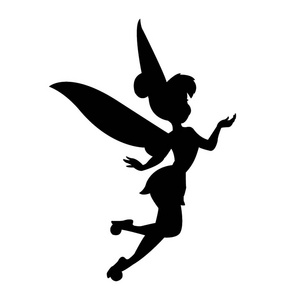 仙女舞仙女舞的剪影照片