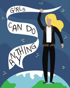 女权海报图片-女权海报素材-女权海报插画-摄图新视界