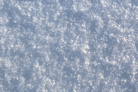 晴朗天气背景下的白色雪质地