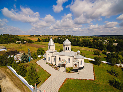 s Church. Aerial view.