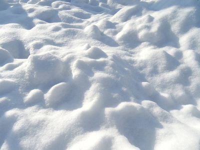 蓝色清新雪质地背景