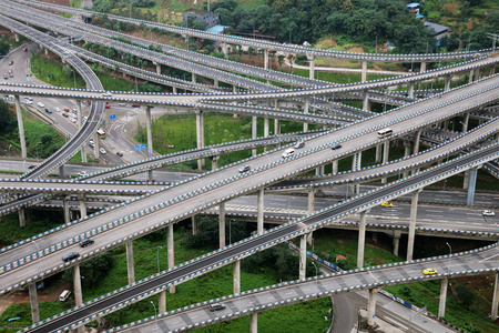 重庆盘龙立交桥图片