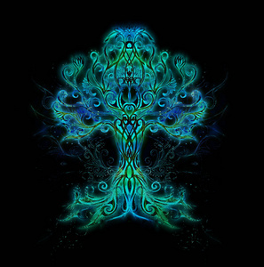 生命之树树画画图片