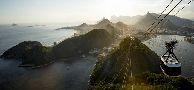 里约热内卢与巴西糖瓜峰全景