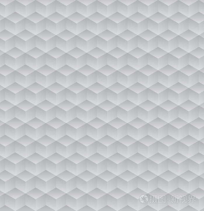 三维几何图案. 矢量图. 用立方体抽象几何背景.