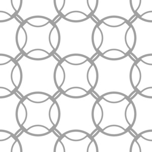 浅灰色几何无缝图案的网织和壁纸