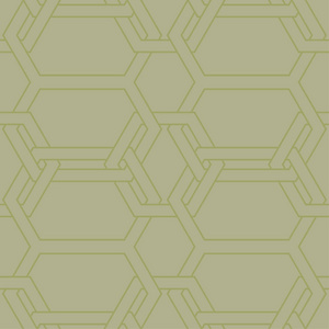 橄榄绿色几何装饰。 网织和壁纸的无缝图案