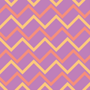 几何无缝图案。 壁纸纺织品和织物的亮色紫色背景