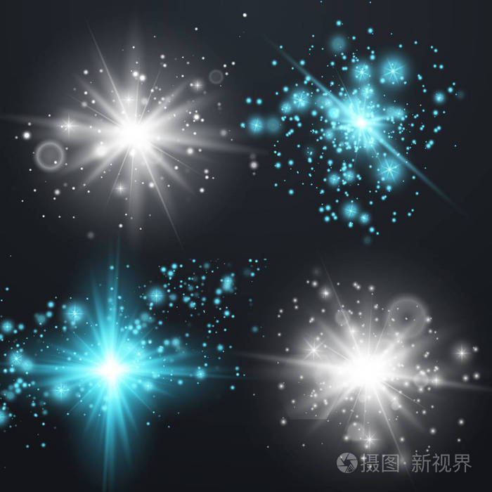 组的发光光星星闪闪发光