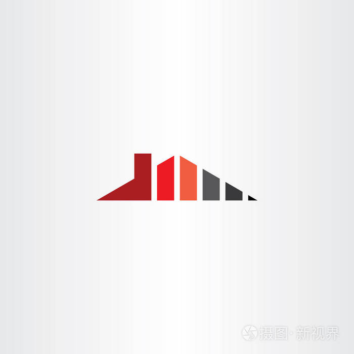 屋顶图标标志矢量房屋设计