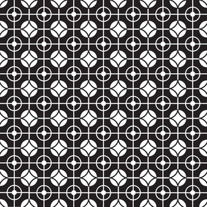 几何图形黑白图片