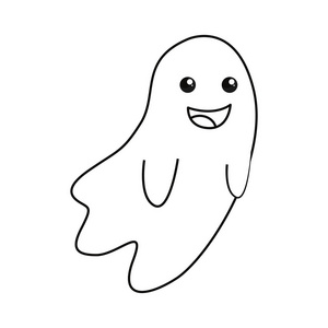 快乐的幽灵图片-快乐的幽灵素材-快乐的幽灵插画-摄图新视界