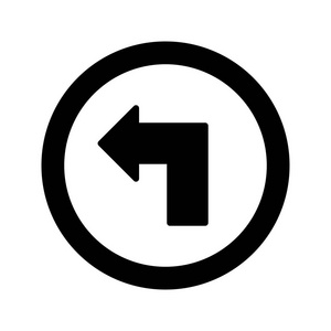 转向箭头线图标图片