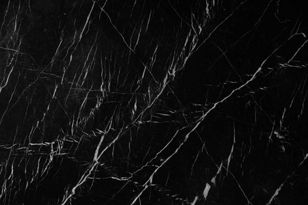 可怕的背景黑色天然石材大理石与白色图案称为黑色威严。