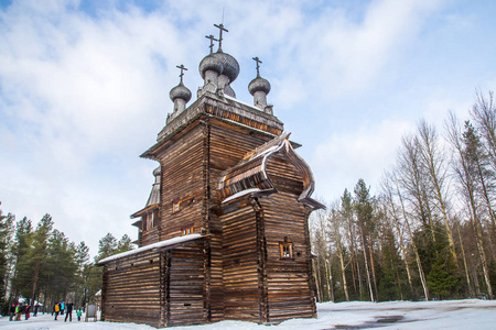 俄罗斯阿尔汉格尔斯克的木建筑博物馆