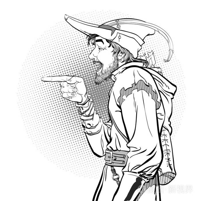 罗宾汉 》 中有羽毛的帽子.捍卫者弱.中世纪的传说.