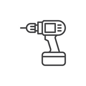 符号标志插图. 可编辑笔画. 像素完美照片