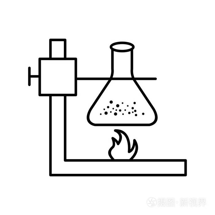 烧瓶矢量图标标志图标矢量插图个人和商业用途。