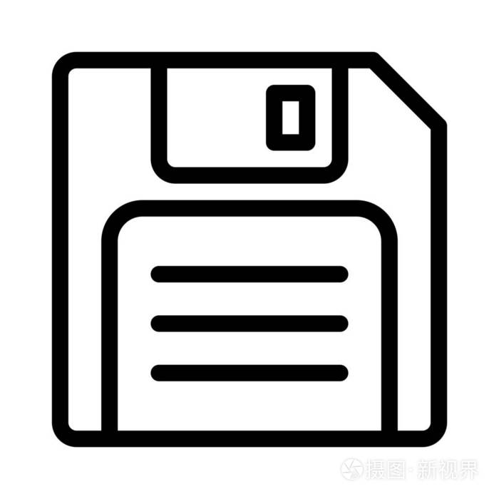 保存网页图标矢量设计