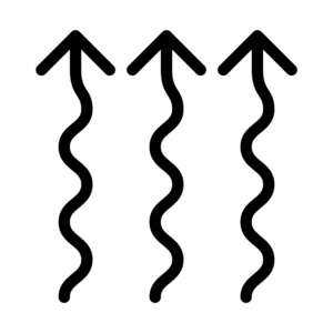 波浪箭头图标图片